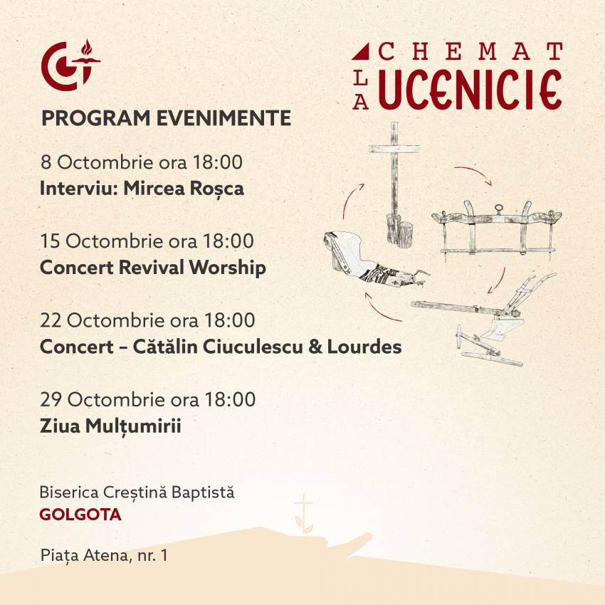 Concert Revival Worship la Biserica Golgota Timișoara