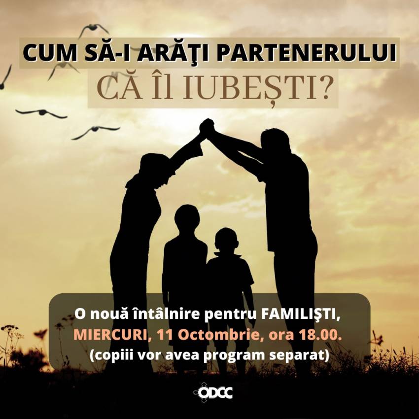 Întâlnire pentru familii la Comunitatea Oastei Domnului Cluj Centru