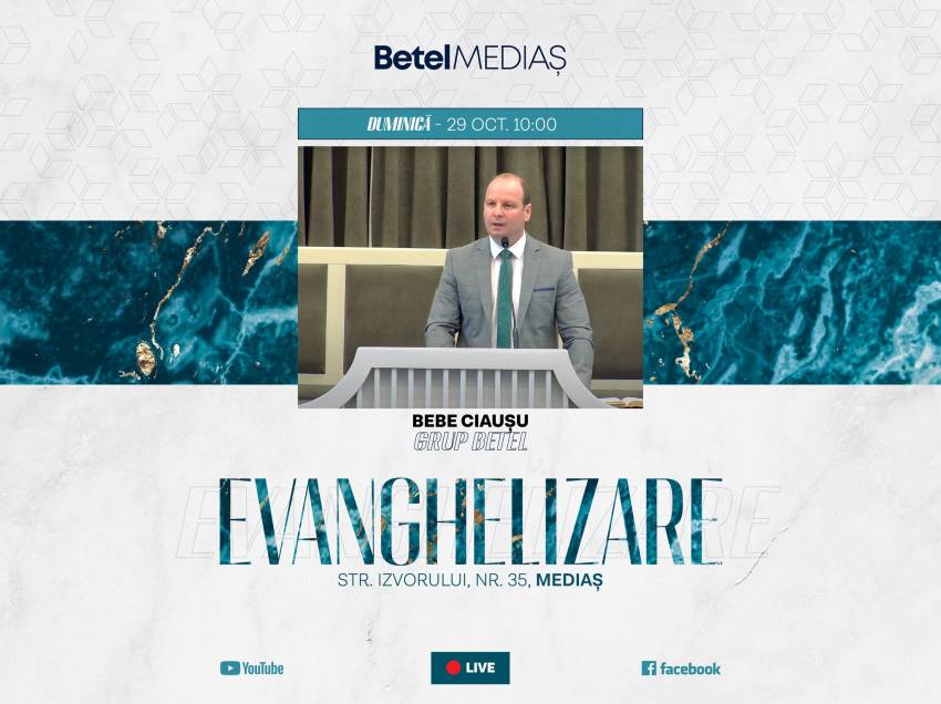 Bebe Ciaușu la Biserica Betel Mediaș