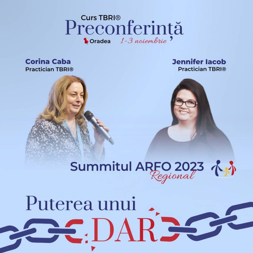 Curs de Formare a Îngrijitorilor TBRI la Oradea