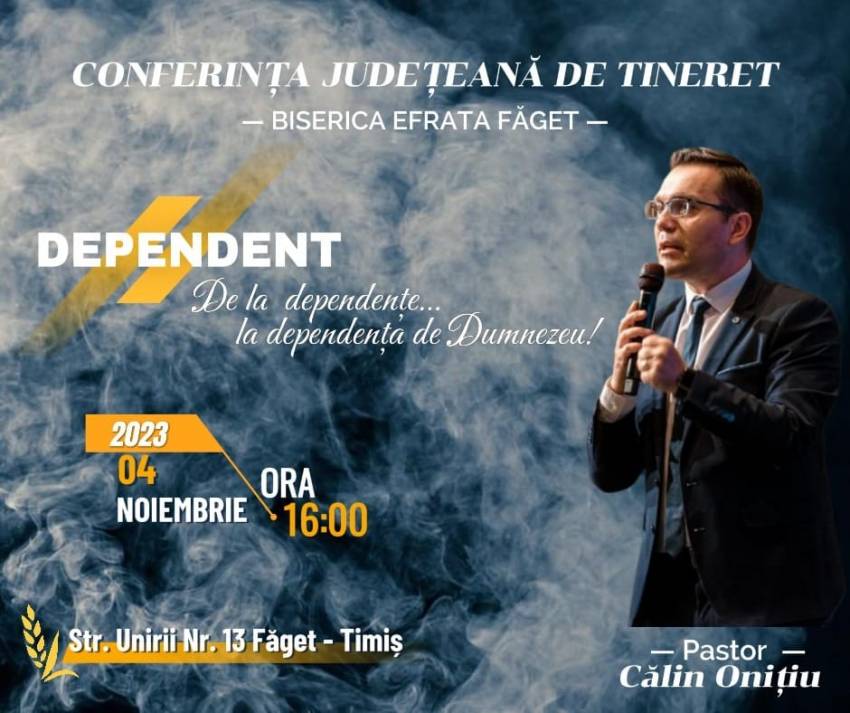 Conferință de tineret la Biserica Efrata Făget