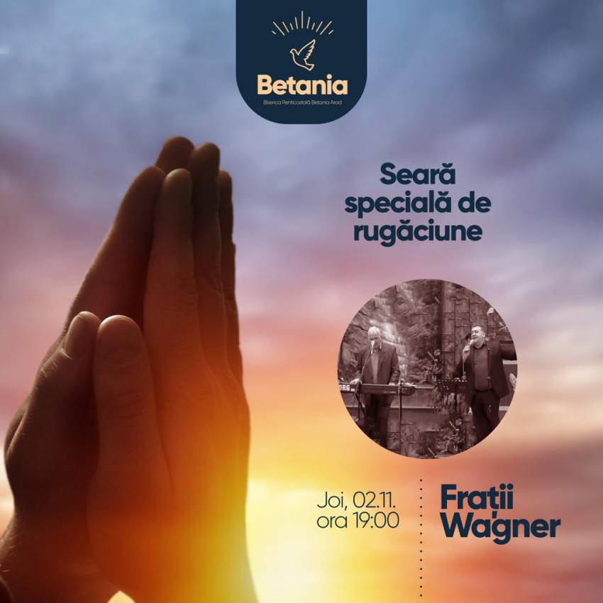 Frații Wagner la Biserica Betania Arad