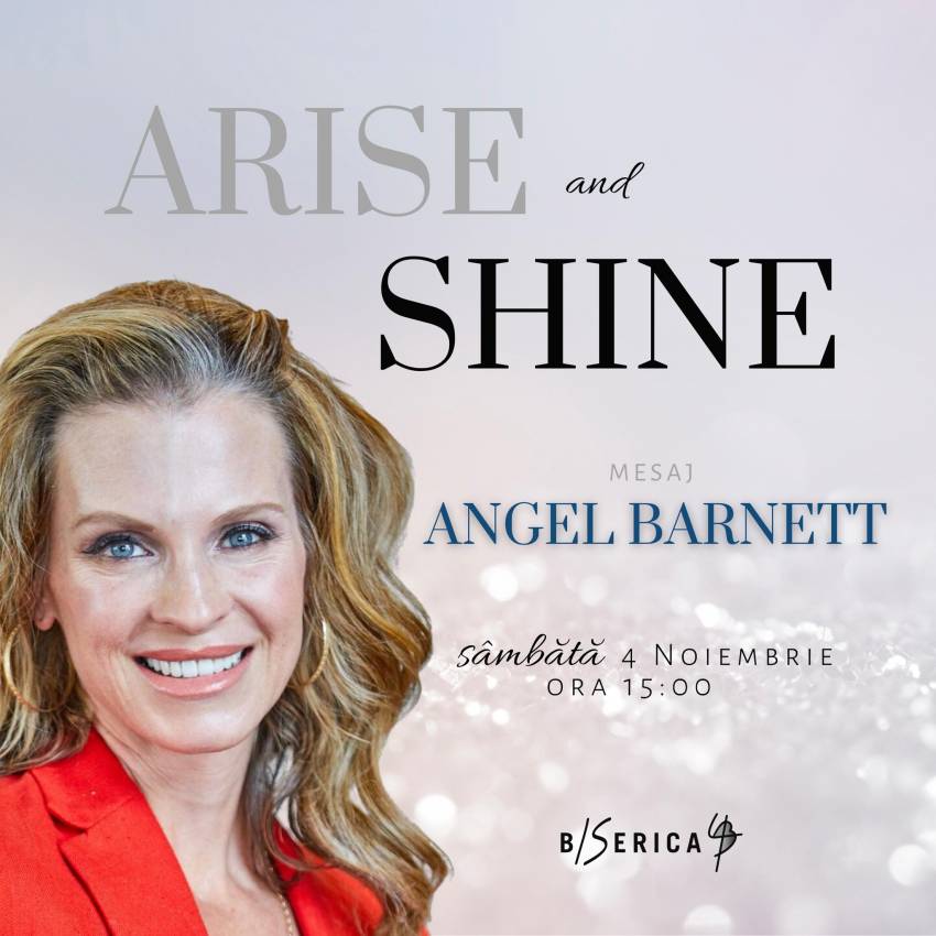 Eveniment pentru femei Arise and Shine la Biserica 43 București