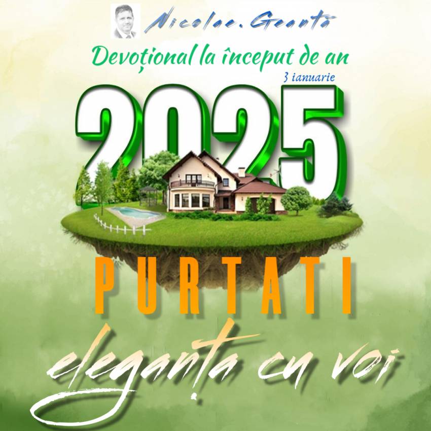 Nicolae Geantă ◉ Purtați eleganța cu voi! 