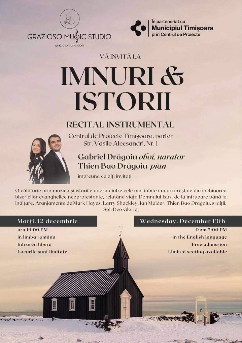 Recital Instrumental la Centrul de Proiecte Timișoara