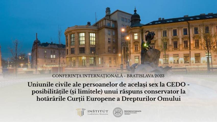 Oficiul Creștin pentru Drepturi și Libertăți la Conferința Internațională - Bratislava 2023