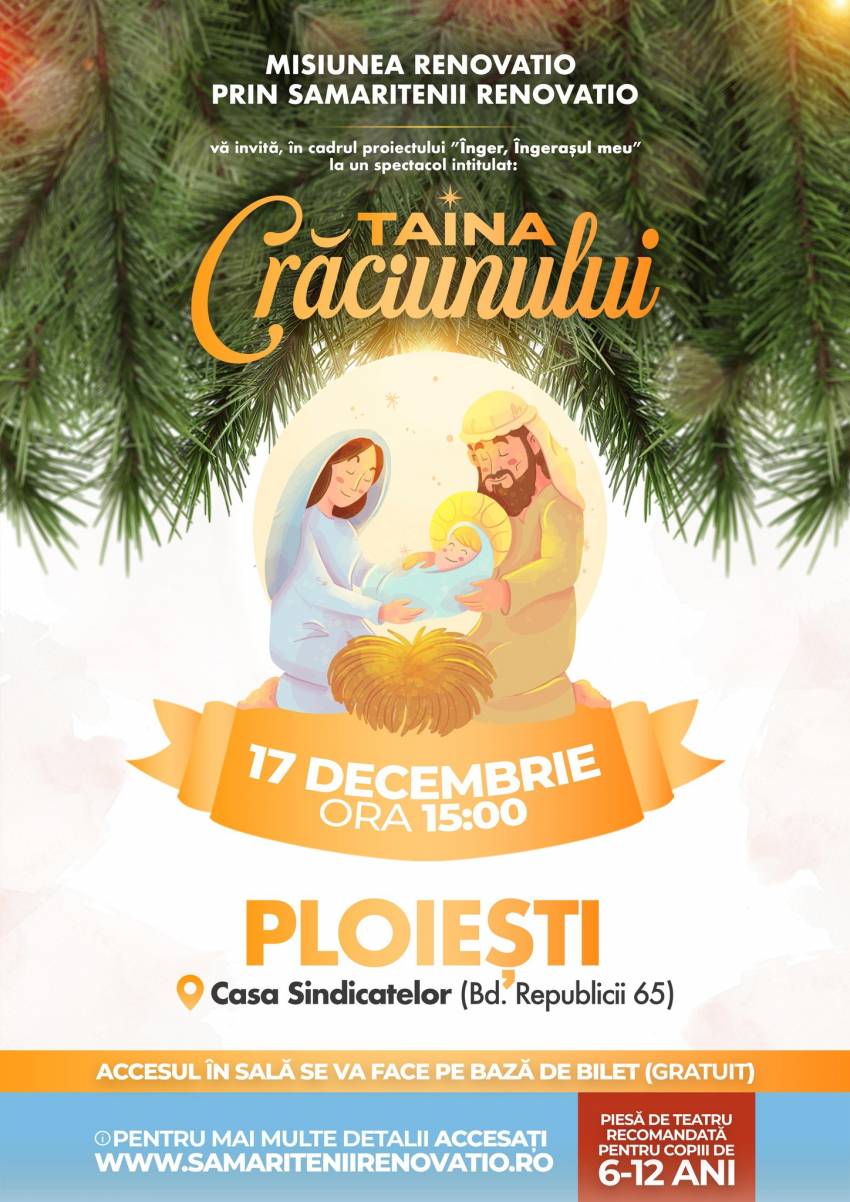 „Taina Crăciunului” în Ploiești