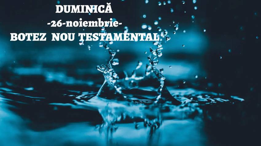Botez la Biserica Lumina Drobeta-Turnu Severin