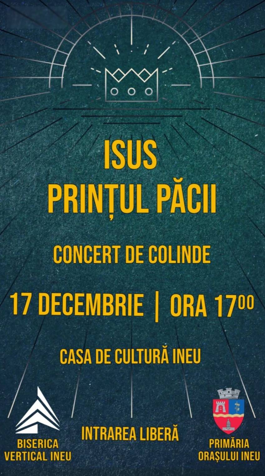 Concert de colinde la Casa de Cultură Ineu