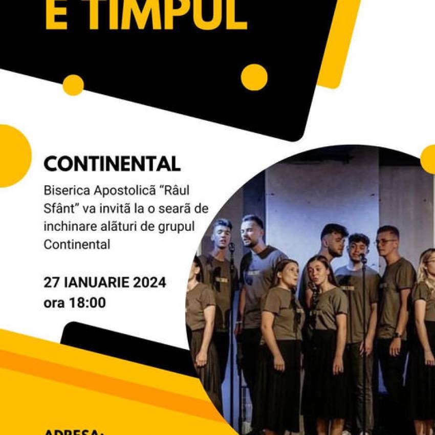 Grupul Continental la Biserica Apostolică Râul Sfânt Londra