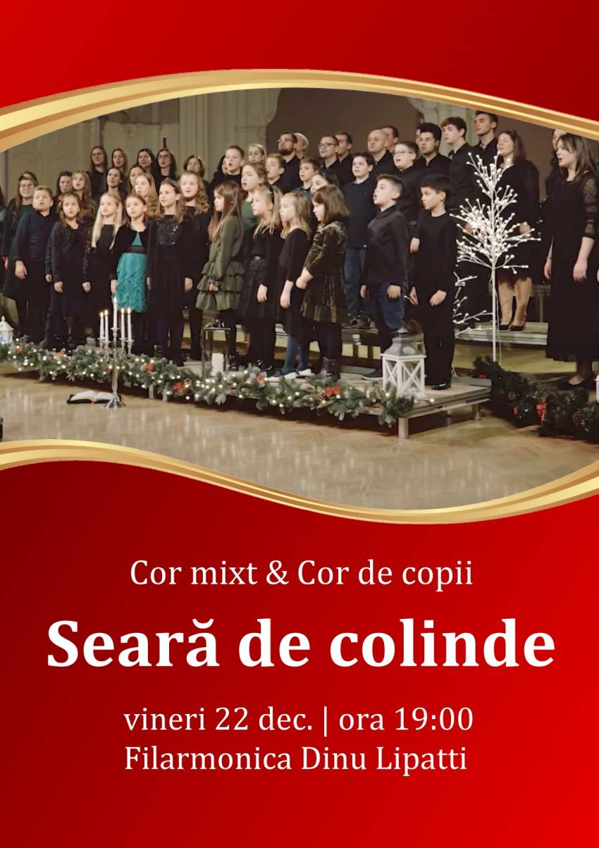 Seară de colinde la Filarmonica Dinu Lipatti Satu Mare
