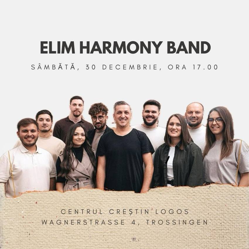 ElimHarmony Band la Centrul Creștin Logos Trossingen