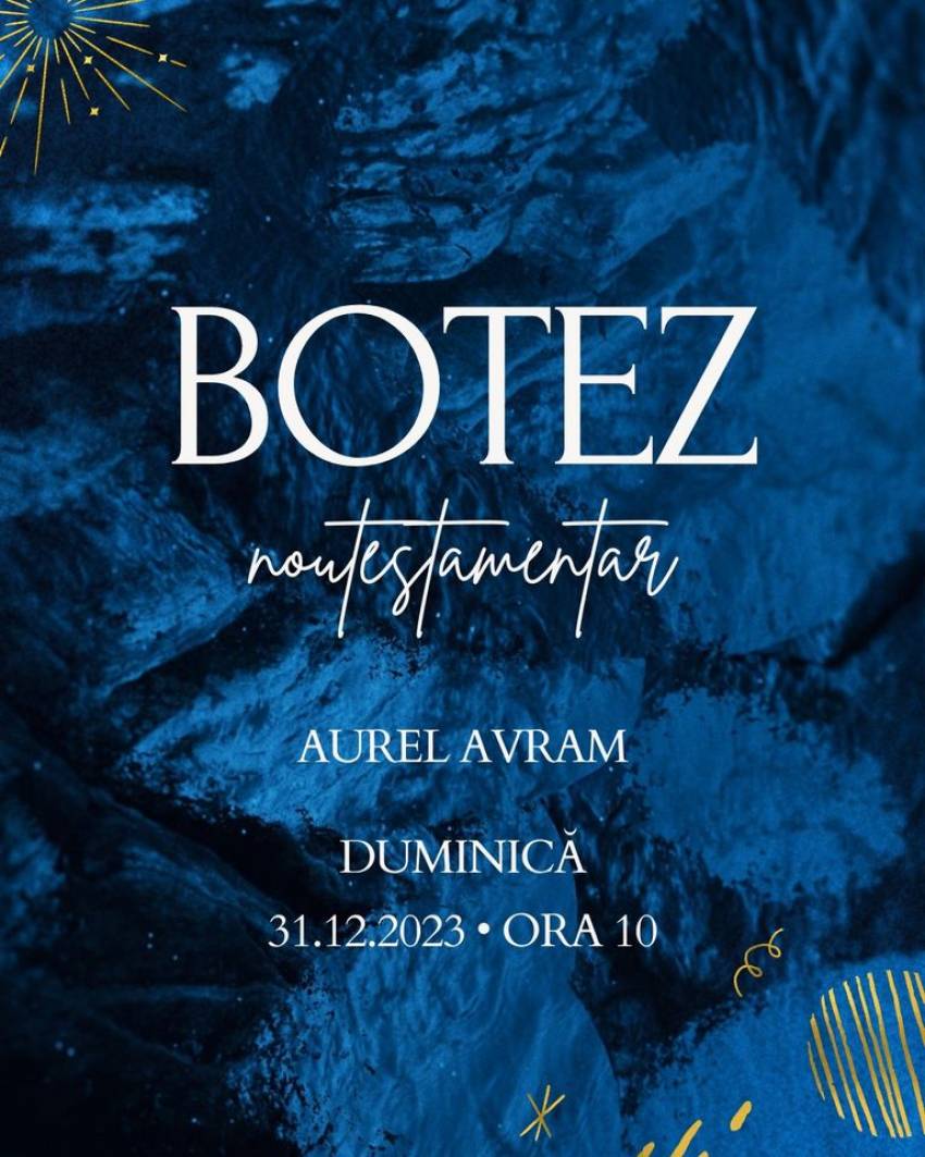 Botez la Biserica Filadelfia Lugoj