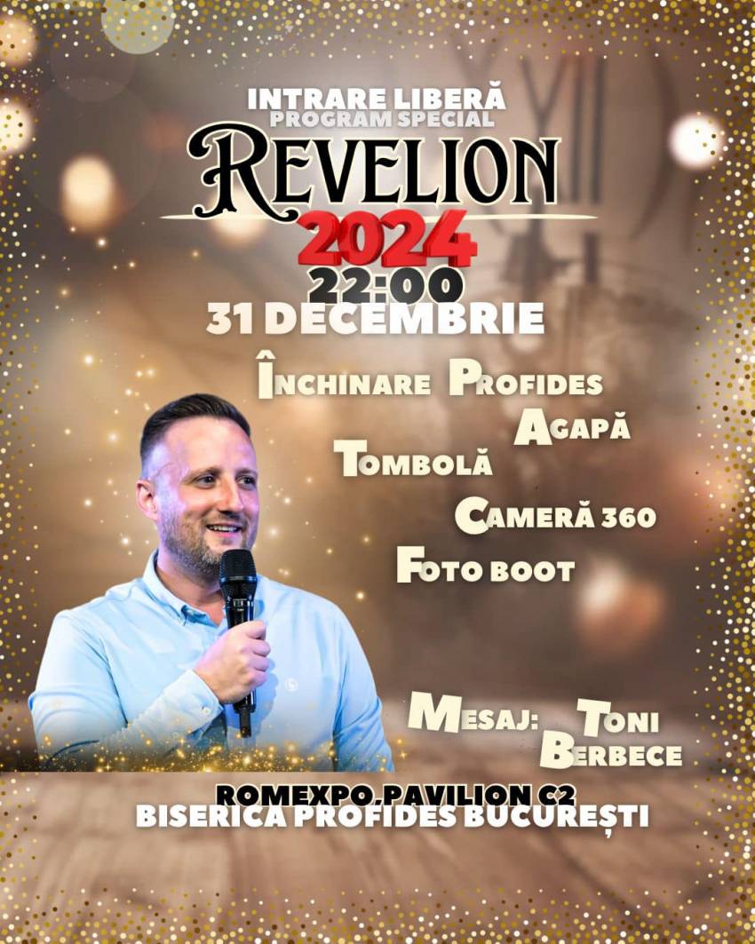 Revelion la Biserica Profides București