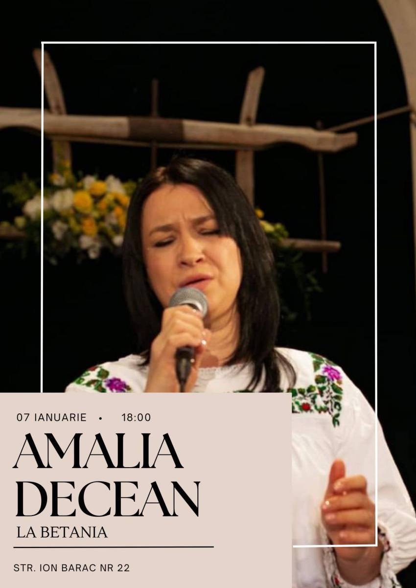 Amalia Decean la Biserica Betania Timișoara