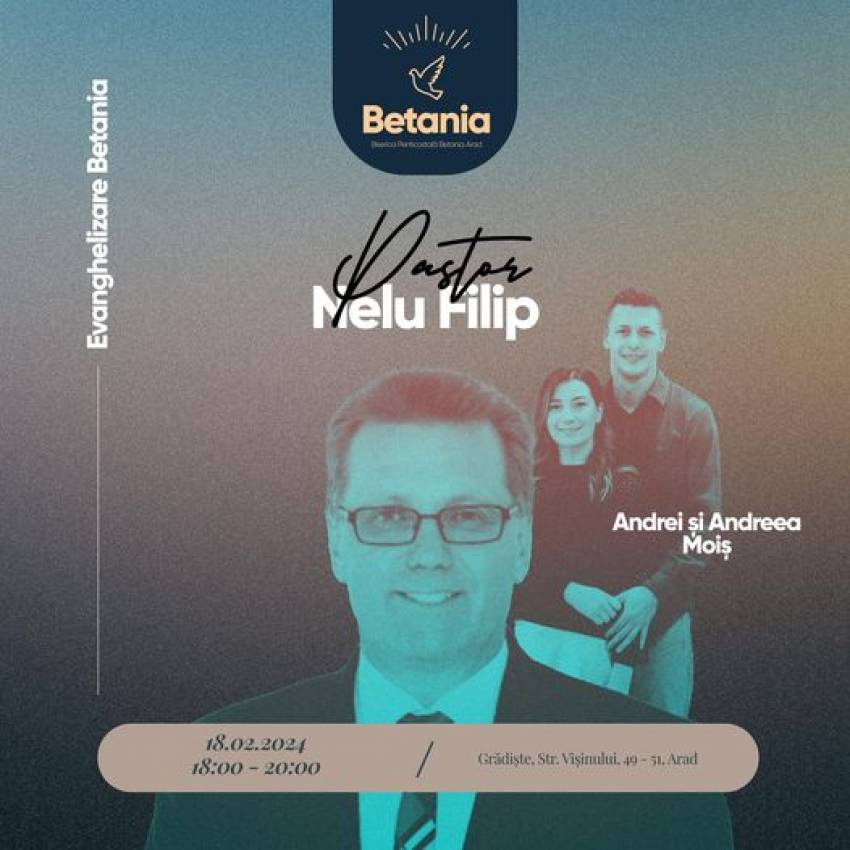 Nelu Filip la Biserica Betania Arad