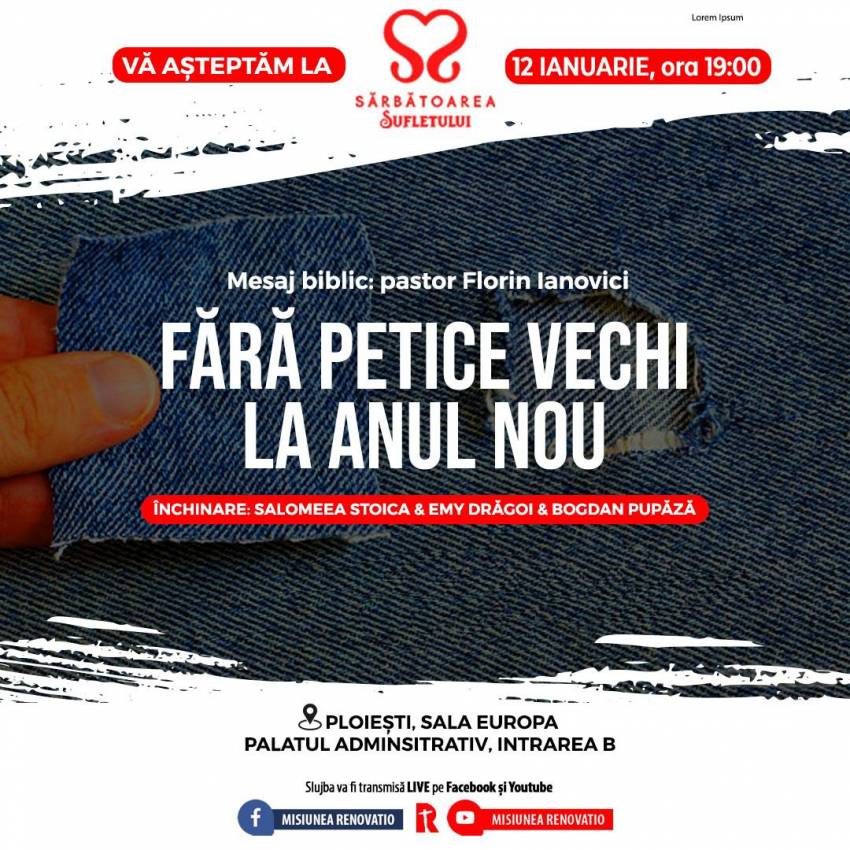 Sărbătoarea Sufletului cu Florin Ianovici la Ploiești