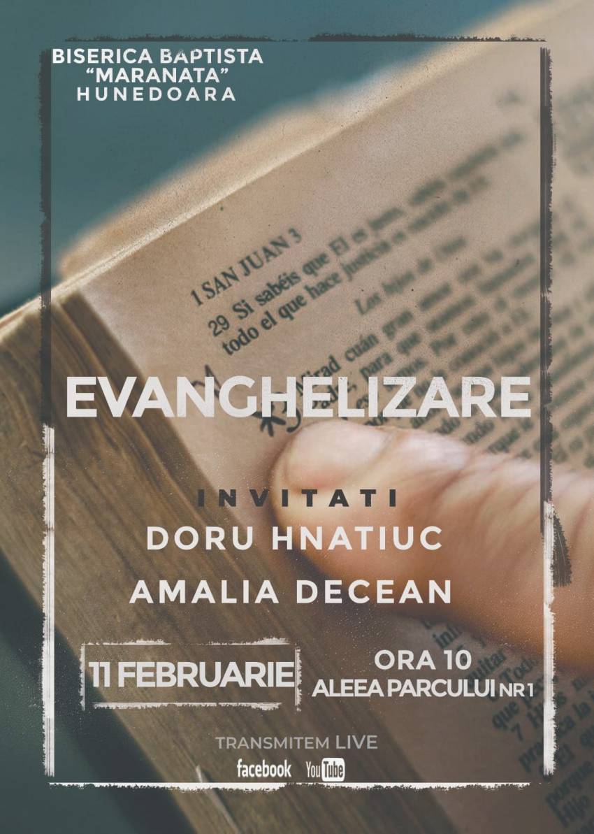 Doru Hnatiuc & Amalia Decean la Biserica Maranata Hunedoara