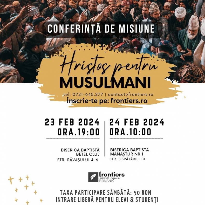 Conferință de Misiune la Cluj-Napoca