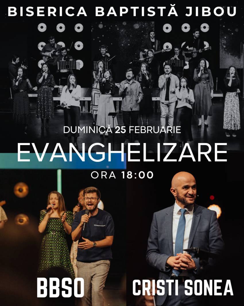 Cristi Sonea la Biserica Baptistă Jibou 