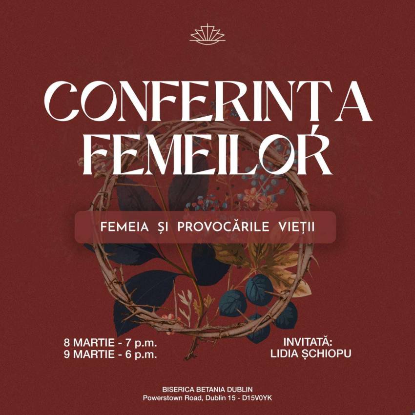 Conferința Femeilor la Biserica Betania Dublin