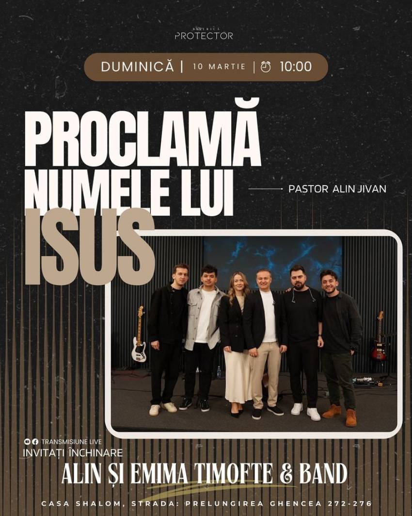 Alin & Florina Jivan la Biserica Protector Bucureşti