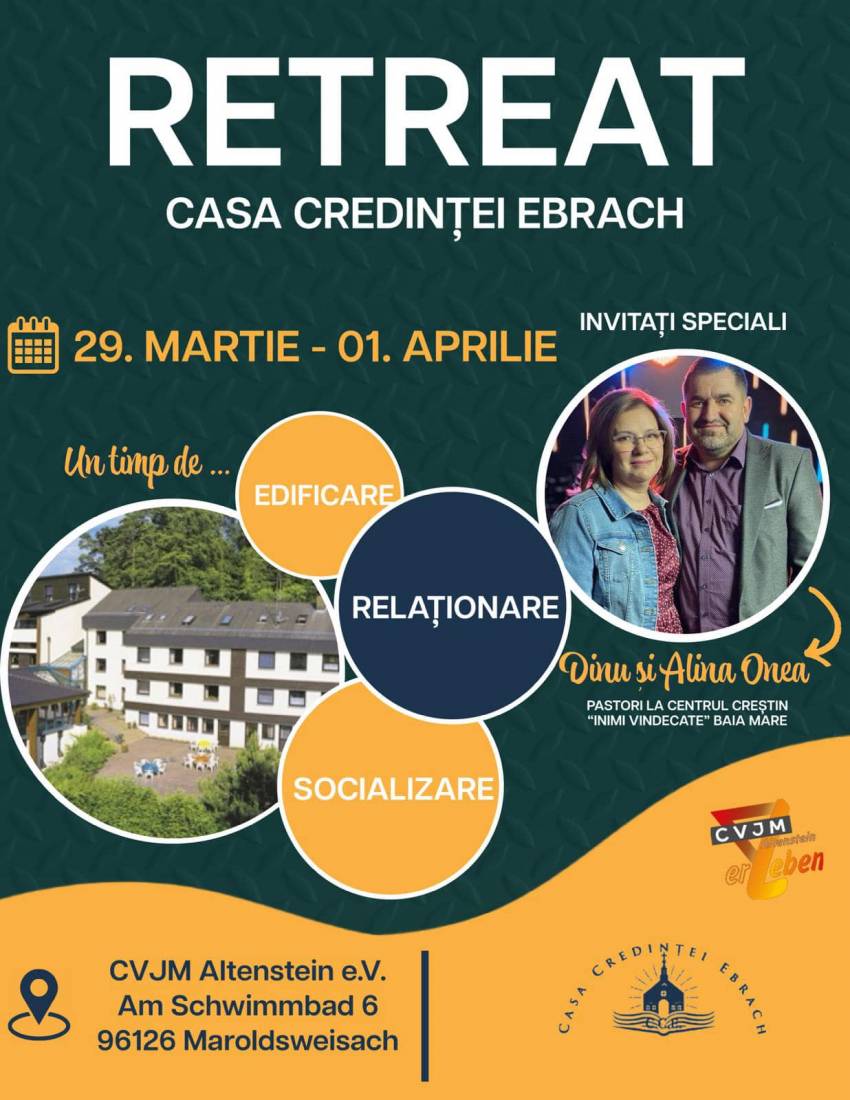 Dinu & Alina Onea la Casa Credinţei Ebrach