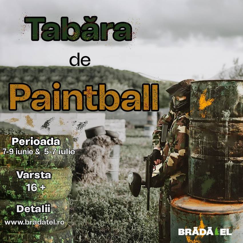 Tabără de Paintball