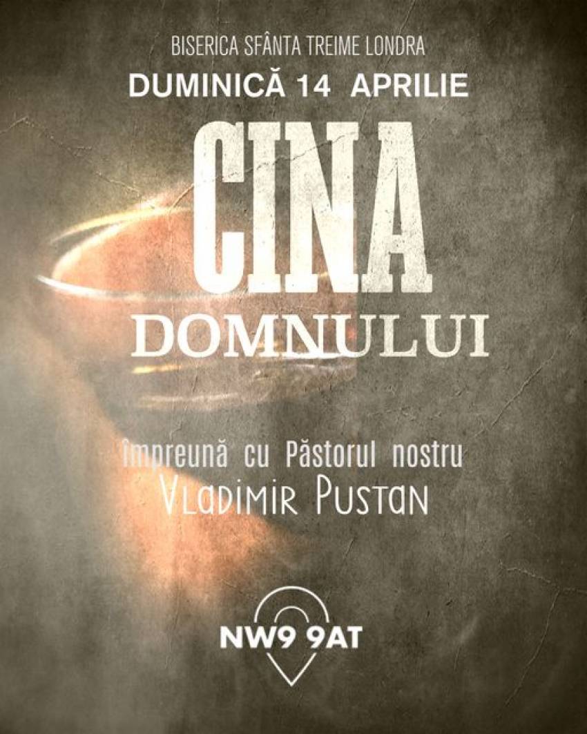 Vladimir Pustan la Biserica Sfânta Treime Londra