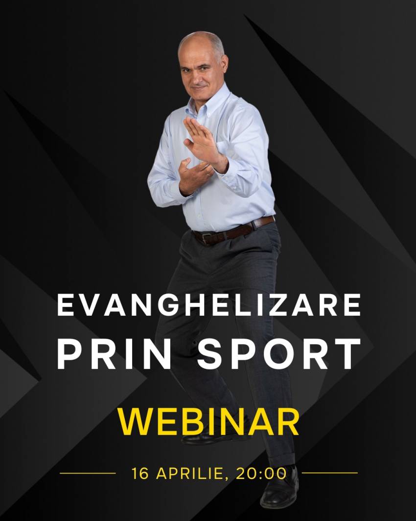 Webinar dedicat pregătirii pentru misiune prin sport