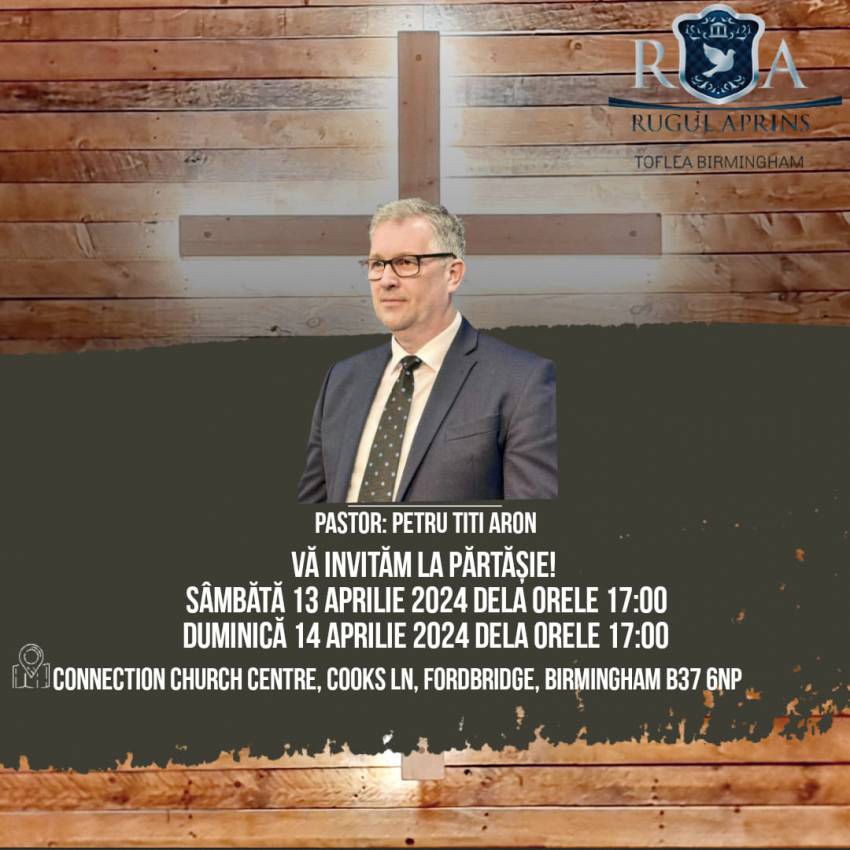 Petru Aron la Rugul Aprins Toflea Birmingham