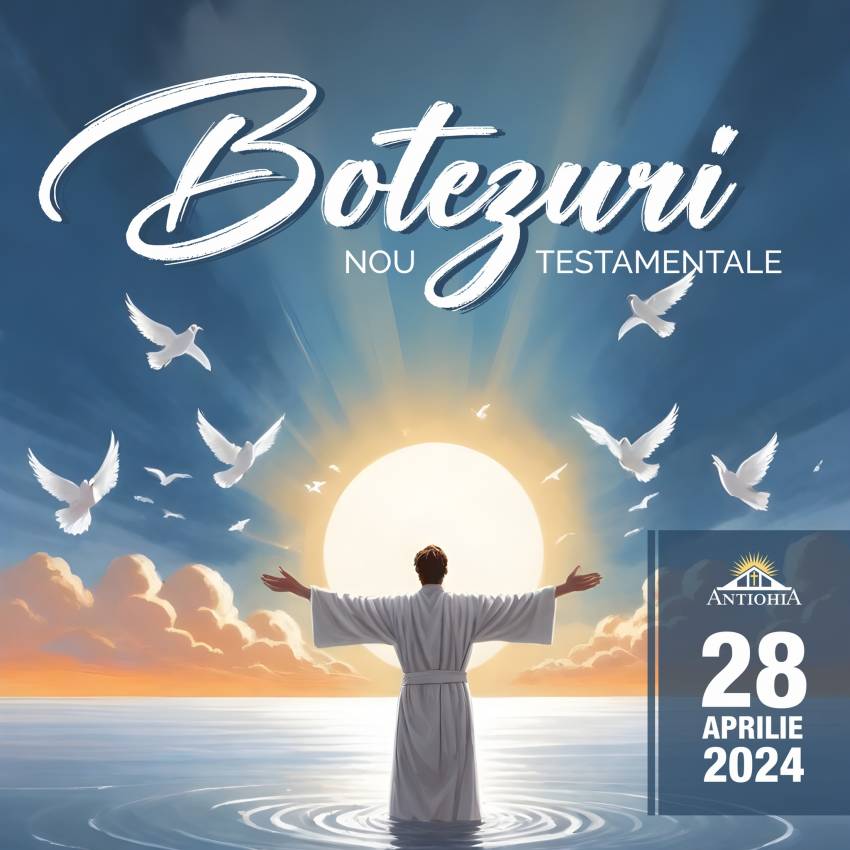 Botez la Biserica Antiohia București