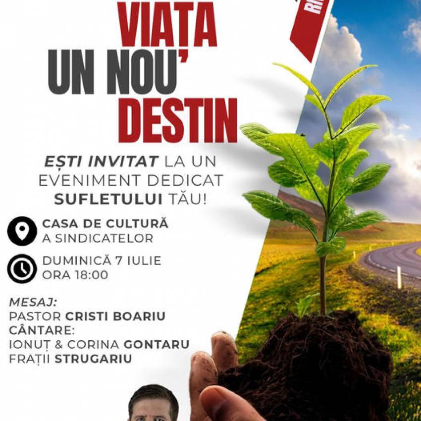Cristi Boariu la Casa de Cultură a Sindicatelor Râmnicu Vâlcea