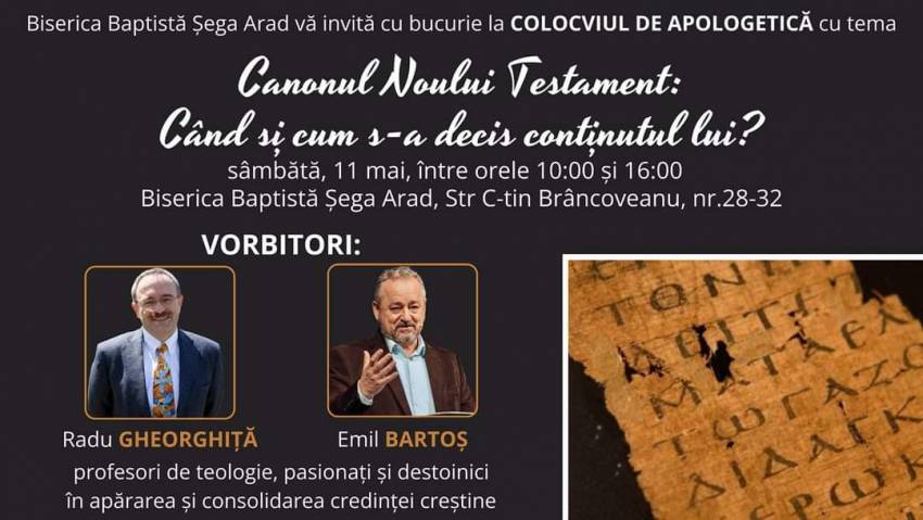 Colocviu de Apologetică la Arad