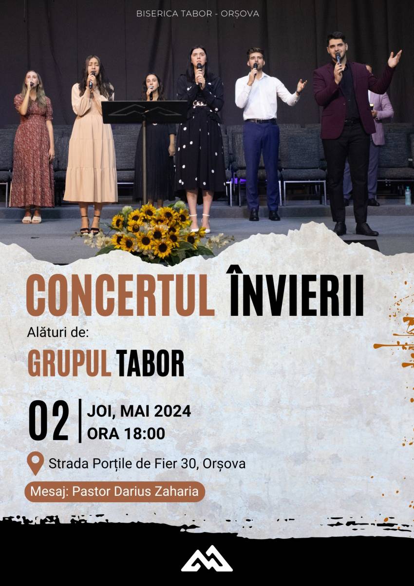 Concert la Biserica Tabor Orșova