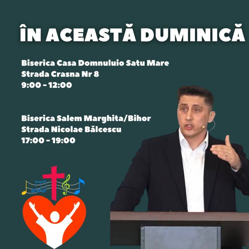 Tiberiu Pop la Biserica Casa Domnului Satu Mare și Biserica Salem Marghita