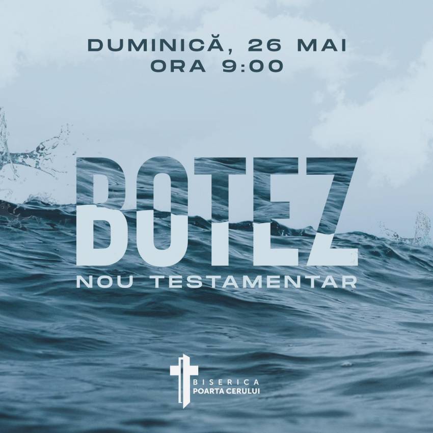 Botez la Biserica Poarta Cerului Timișoara