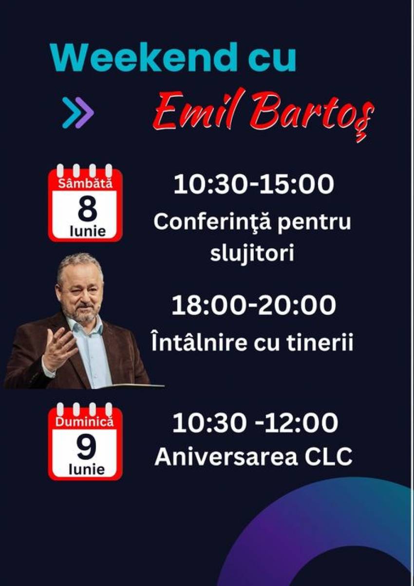 Emil Bartoș la Connected Life Church Birmingham
