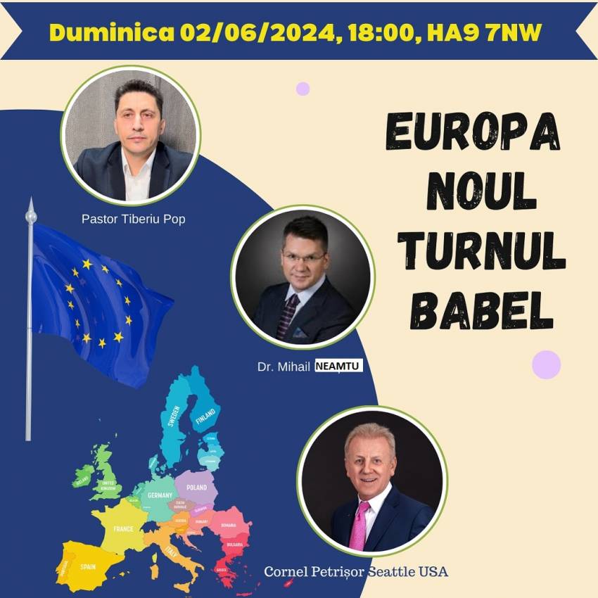 Mihai Neamțu la Biserica Peniel Londra