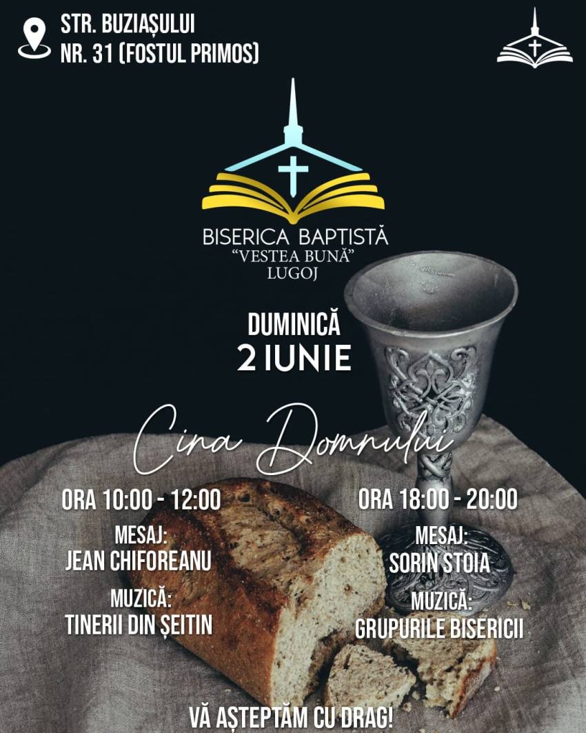 Jean Chiforeanu la Biserica Vestea Bună Lugoj