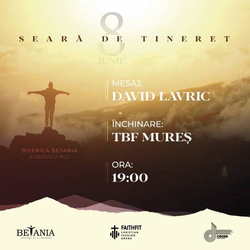 David Lavric la Biserica Betania Surducu Mic