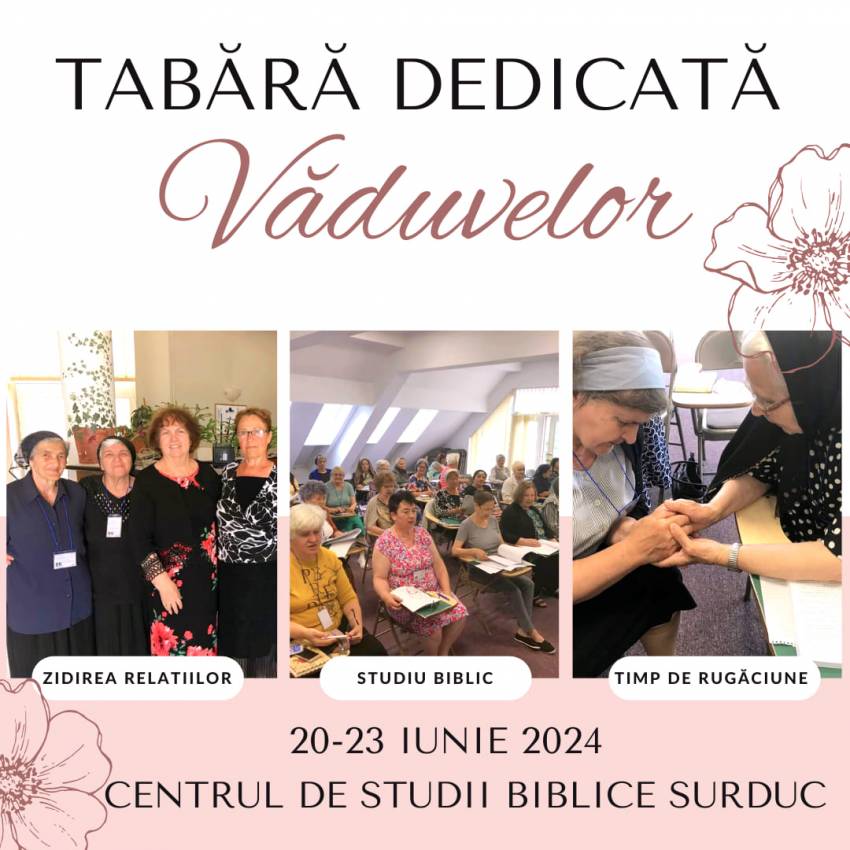Tabără dedicată văduvelor