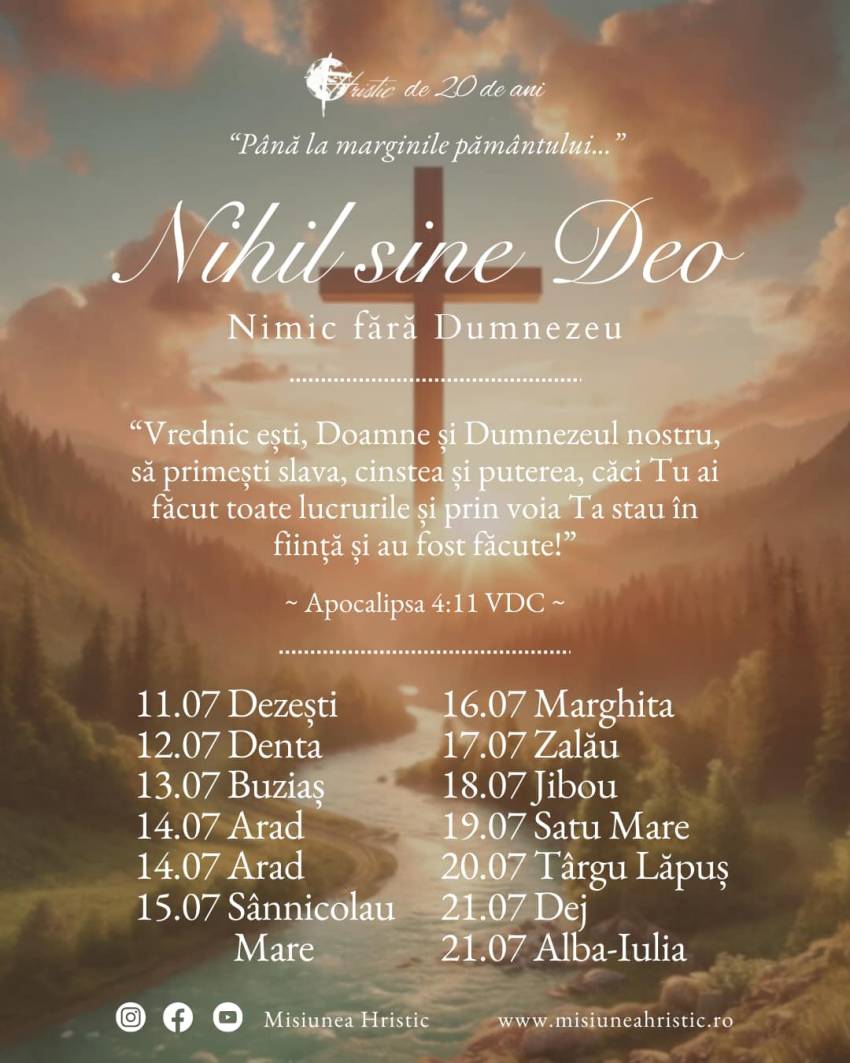 Misiunea Hristic ◉ Turneu de muzică creștină