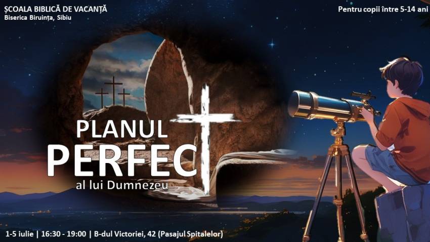 Școală Biblică de Vacanță la Biserica Biruința Sibiu