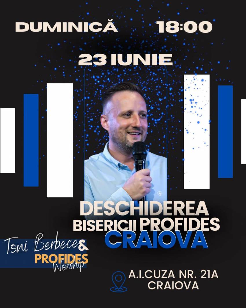 Deschiderea Bisericii Profides Craiova