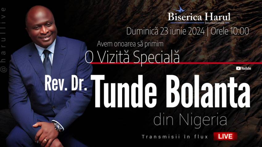 Tunde Bolanta la Biserica Internationala Harul Bucuresti
