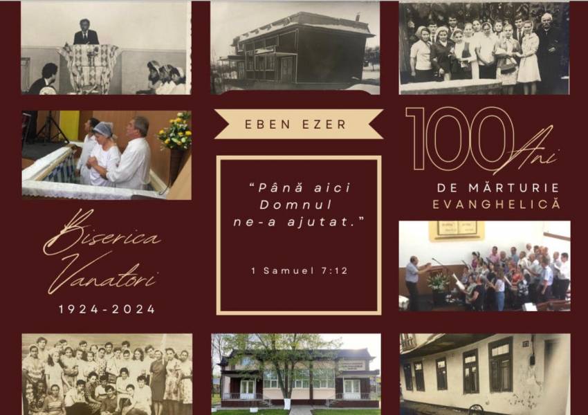 Aniversare 100 de ani la Biserica CDE Vânători