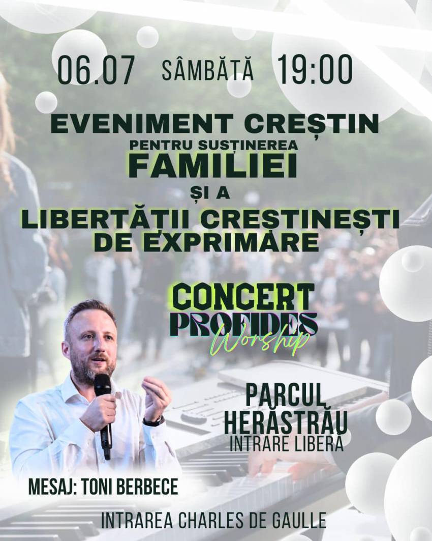 Concert Profides în Parcul Herăstrău București