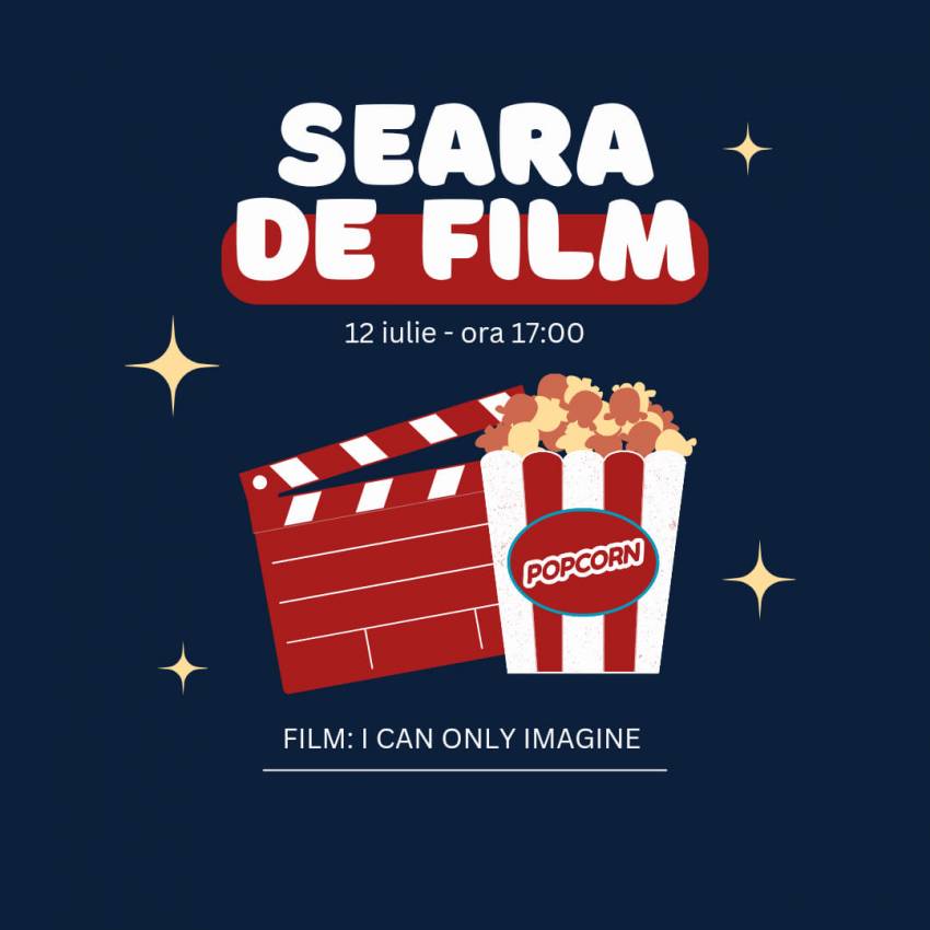 Seară de film la Biserica Vertical Câmpulung Moldovenesc