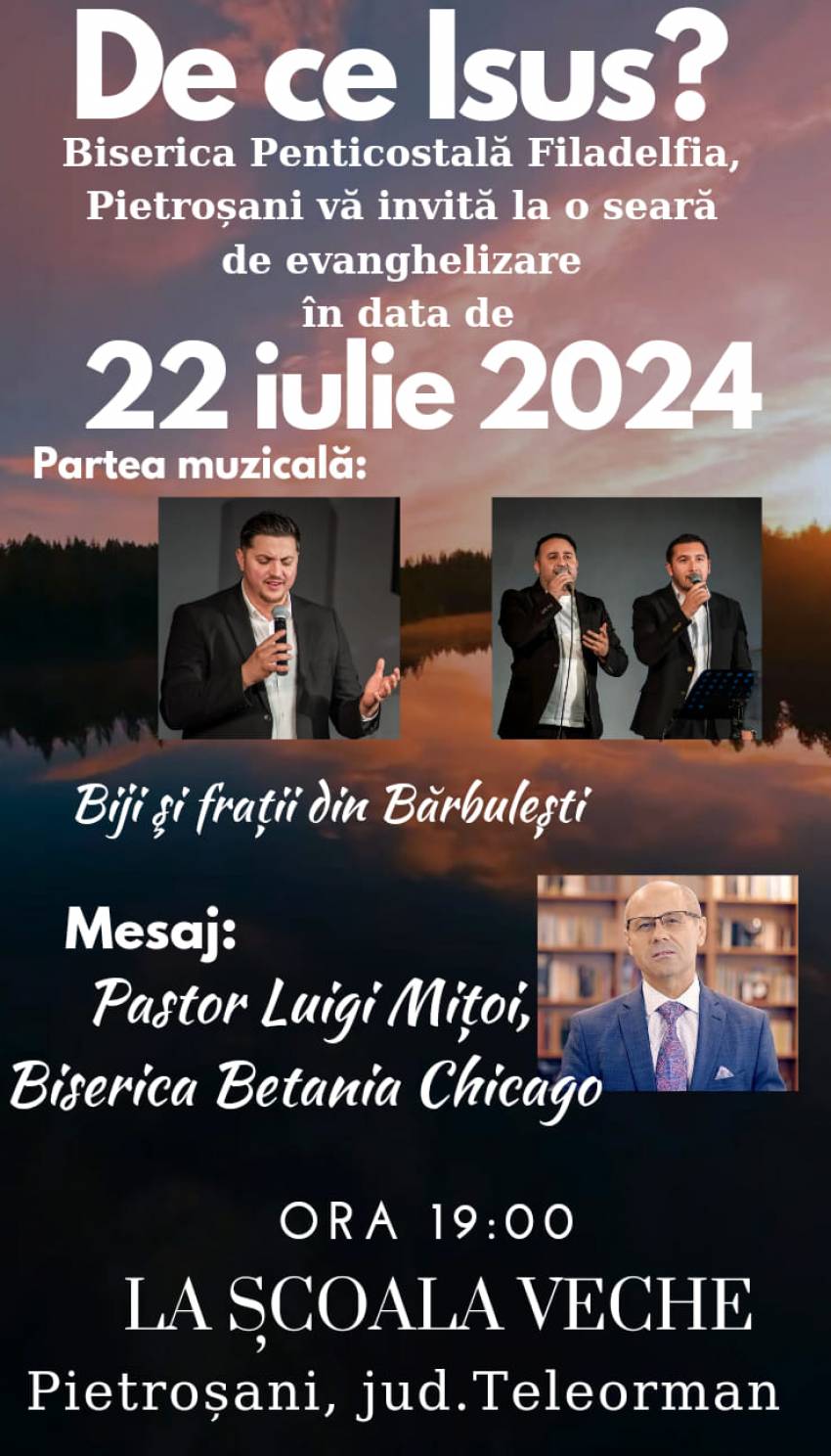 Luigi Mițoi la Pietroșani, județul Giurgiu